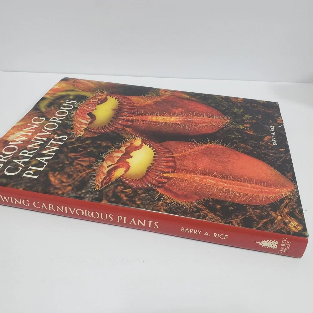 Growing Carnivorous Plants Book Barry Rice Hardcover Timer Press